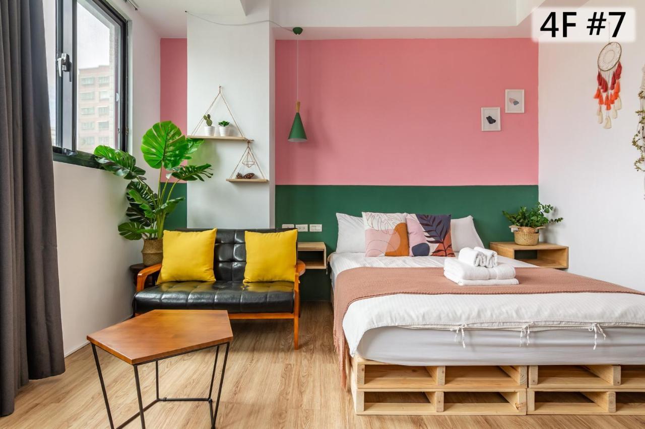 Sleepier Multi-Minsu Tainan Apartment Luaran gambar